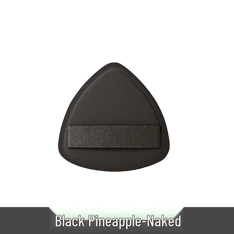 Черный ананас набор пуховок двойного использования: Супермягкий и адгезивный для сухого и влажного использования.